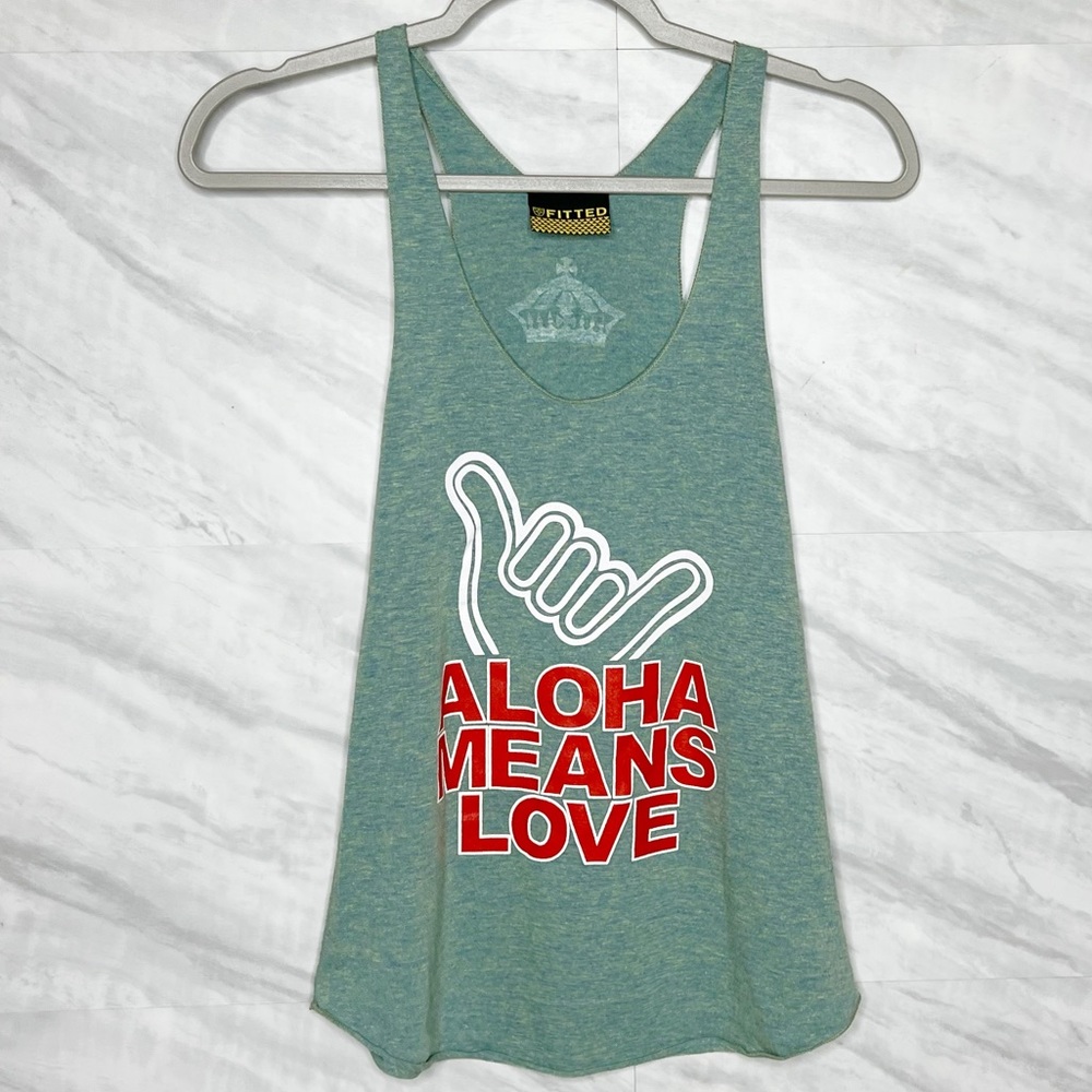 FITTED Hawaii Aloha Tank Small